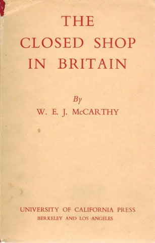 The Closed Shop in Britain - books-new