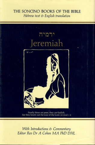 THE SONCINO BOOKS OF THE BIBLE: JEREMIAH