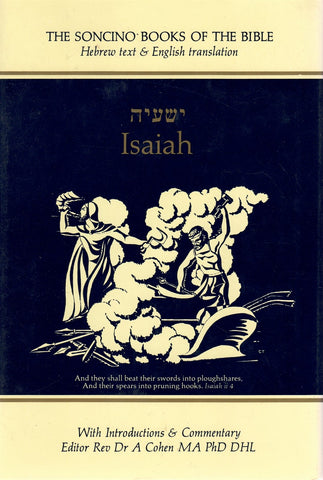 ISAIAH - WITH HEBREW TEXT AND ENGLISH TRANSLATION