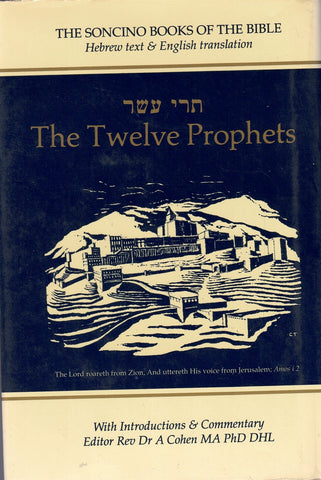 TWELVE PROPHETS (ENGLISH AND HEBREW EDITION)