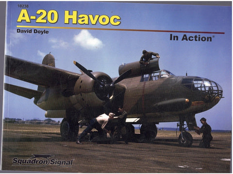 SQUADRON PRODUCTS A-20 HAVOC IN ACTION SQUADRON SIGNAL BOOKS MODEL KIT