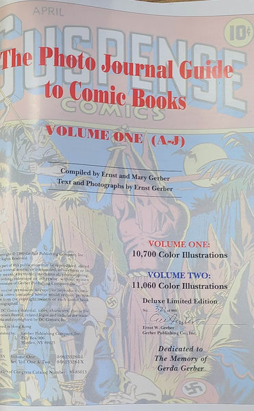 PHOTO-JOURNAL GUIDE TO COMIC BOOKS. 2 VOLS.