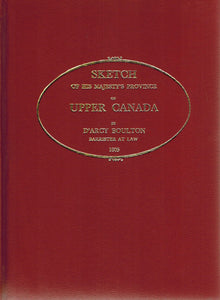 Sketch of His Majesty's Province of Upper Canada