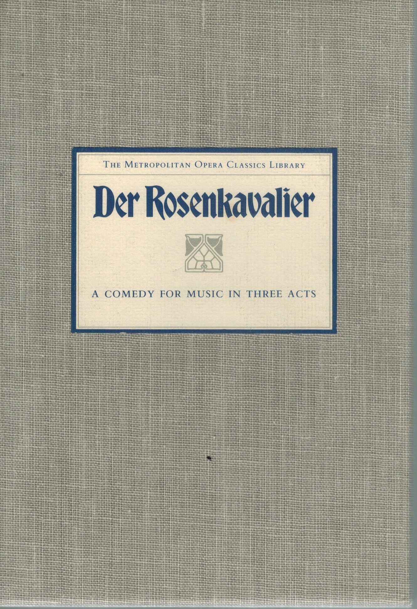 DER ROSENKAVALIER