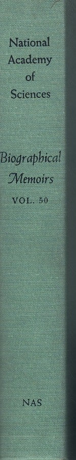 BIOGRAPHICAL MEMOIRS VOLUME 50