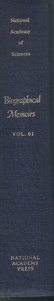 BIOGRAPHICAL MEMOIRS VOLUME 61