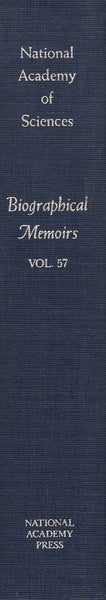 BIOGRAPHICAL MEMOIRS VOLUME 57