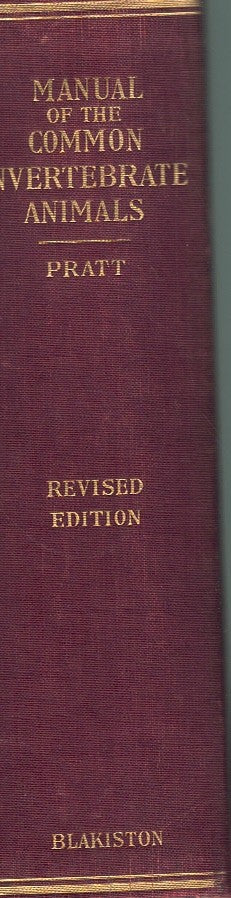 A MANUAL OF THE COMMON INVERTEBRATE ANIMALS