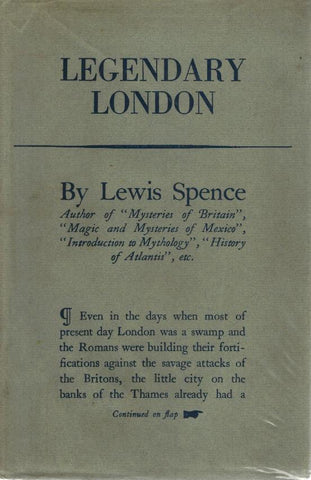 Legendary London in Tradition and History