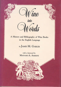 Wine into Words