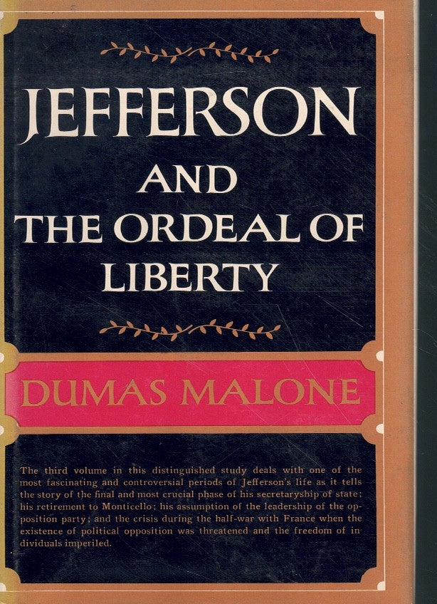 JEFFERSON AND THE ORDEAL OF LIBERTY