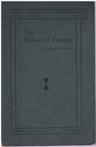 THE FAILURE OF FASCISM