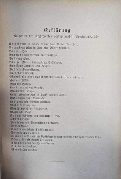 KOCHBUCH FÜR ISRAELITISCHE FRAUEN MIT EINER VOLLSTÄNDIGEN SPEISEKARTE SOWIE EINER GENAUEN ANWEISUNG ZUR EINRICHTUNG UND FÜHRUNG EINER RELIGIÖS-JÜDISCHEN HAUSHALTUNG.