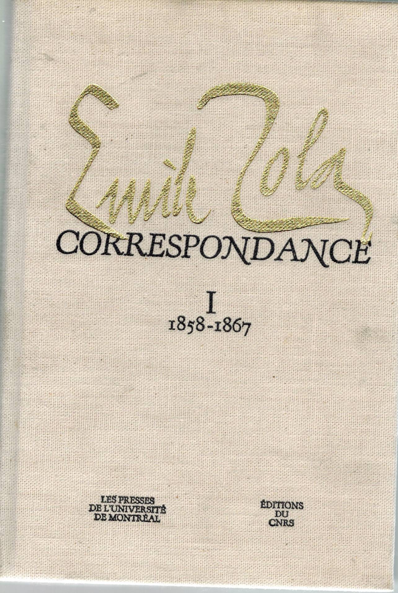 Correspondance I