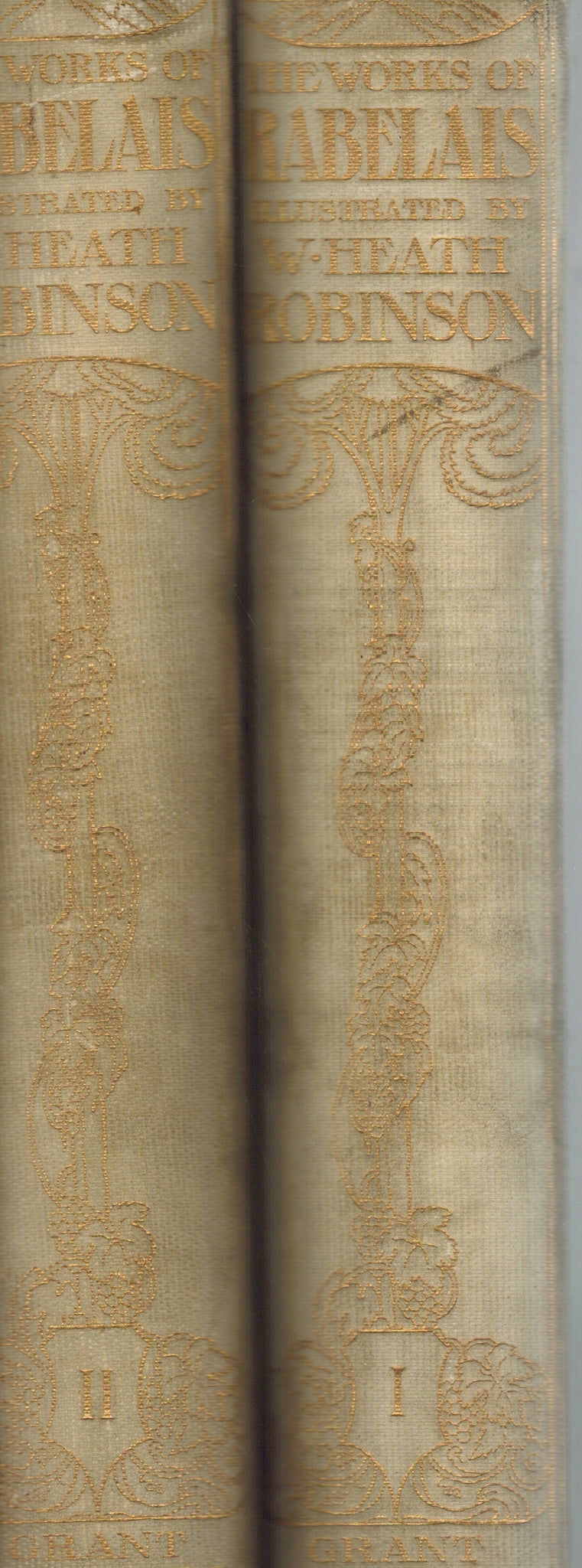 THE WORKS OF MR. FRANCIS RABELAIS DOCTOR IN PHYSICK, CONTAINING FIVE BOOKS OF THE LIVES, HEROICK DEEDS & SAYINGS OF GARGANTUA AND HIS SONNE PANTAGRUEL. 2 VOLUME SET