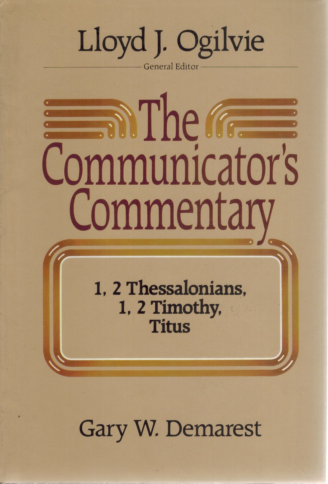 THE COMMUNICATOR'S COMMENTARY