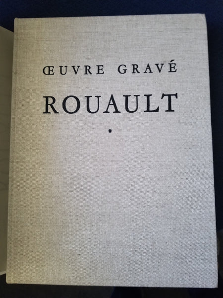 ROUAULT. OEUVRE GRAVÉ - GRAPHIC WORK - GRAPHISCHES WERK - 2 VOL. SET