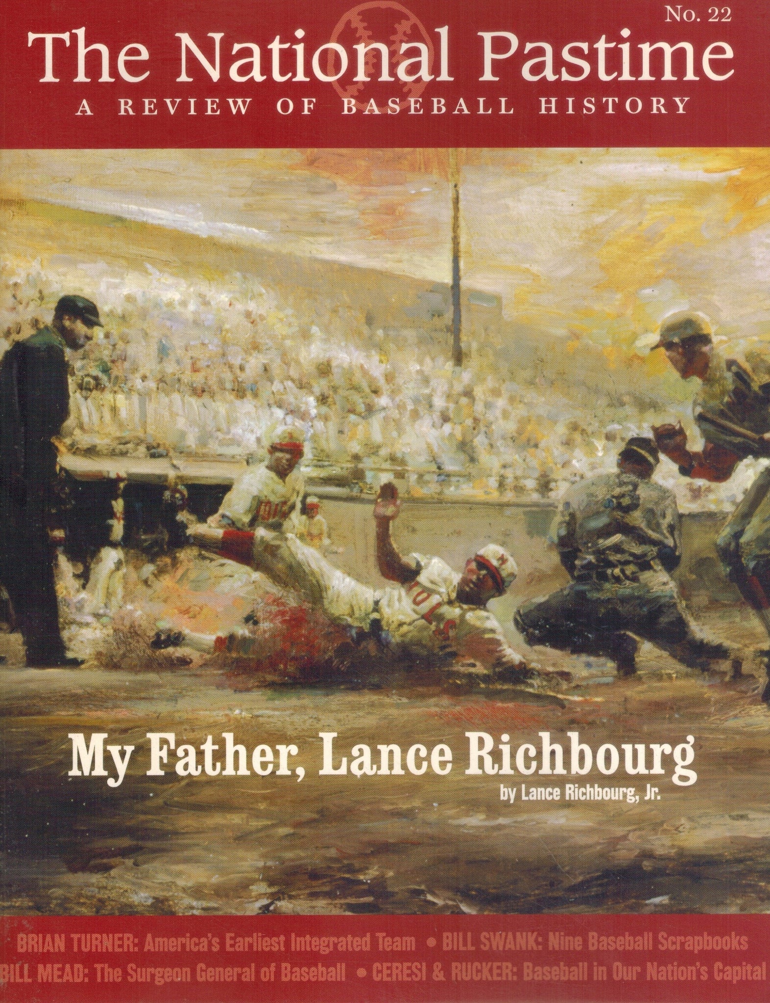 THE NATIONAL PASTIME, VOLUME 22