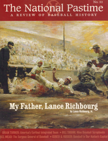 THE NATIONAL PASTIME, VOLUME 22
