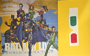 BATMAN LIVE WORLD ARENA TOUR OFFICIAL TOUR BOOK WITH 3D GLASSES & ACTIVITY BOOK