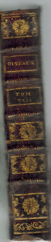HISTOIRE NATURELLE, GENERALE ET PARTICULIERE, AVEC LA DESCRIPTION DU CABINET DU ROI. TOME HUITIEM