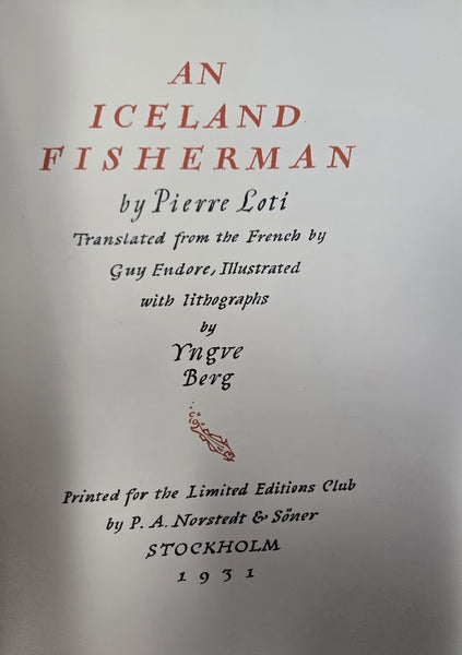 AN ICELAND FISHERMAN