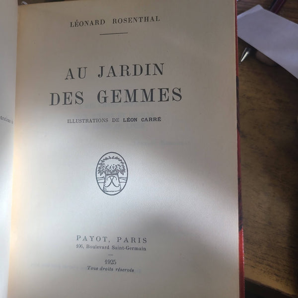 AU JARDIN DES GEMMES