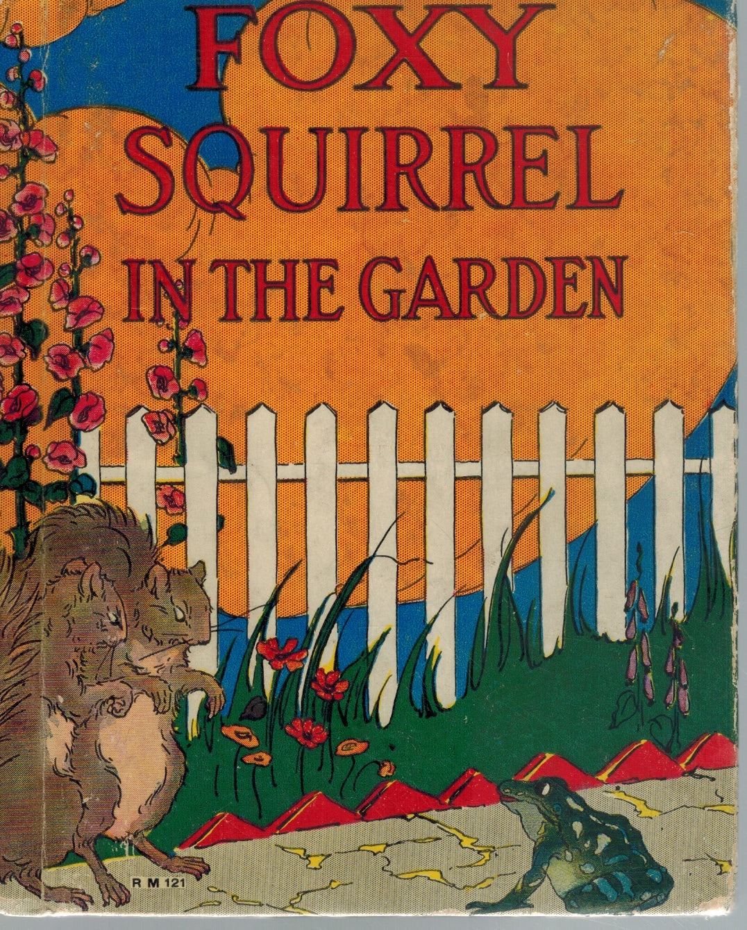 FOXY SQUIRREL IN THE GARDEN
