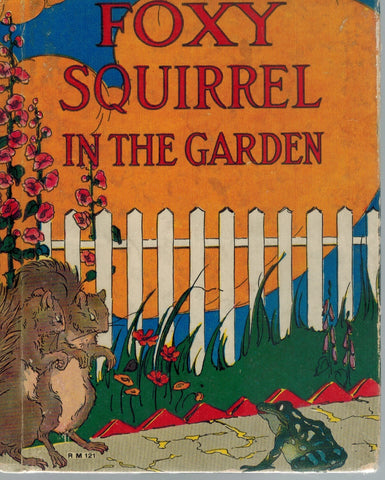 FOXY SQUIRREL IN THE GARDEN