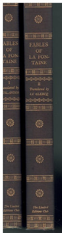 FABLES OF JEAN DE LA FONTAINE (2 VOLUME SET)