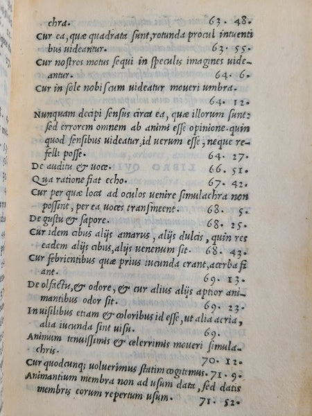 LUCRETIUS, DE RERUM NATURA OF TITUS LUCRETIUS CARUS