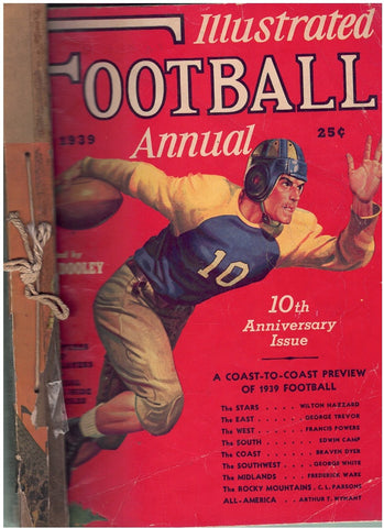 ILLUSTRATED FOOTBALL ANNUAL 8 VOLUMES 1932-1939