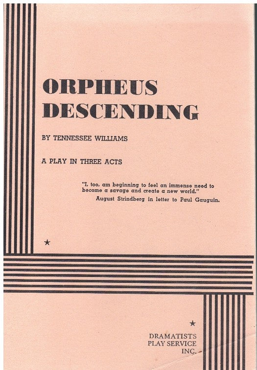ORPHEUS DESCENDING