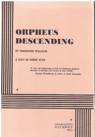ORPHEUS DESCENDING