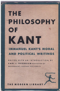 THE PHILOSOPHY OF KANT