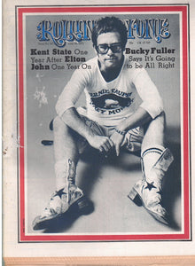 ROLLING STONE MAGAZINE JUNE 10, 1971 ISSUE 84 ELTON JOHN COVER