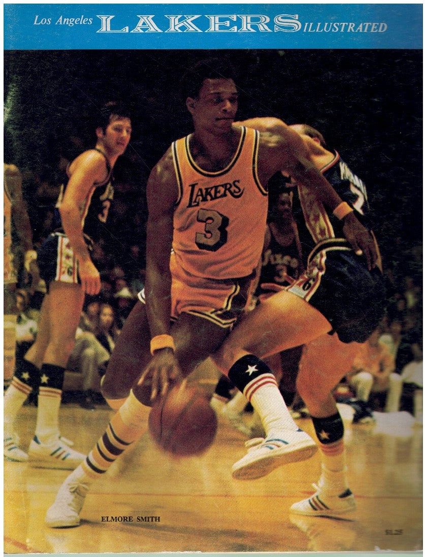 LOS ANGELES LAKERS ILLUSTRATED FEB. 1975