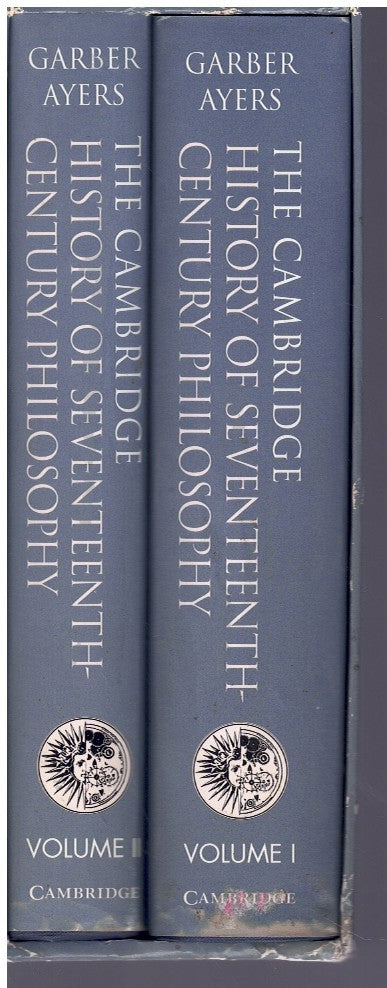 THE CAMBRIDGE HISTORY OF SEVENTEENTH-CENTURY PHILOSOPHY 2 VOLUME HARDBACK SET