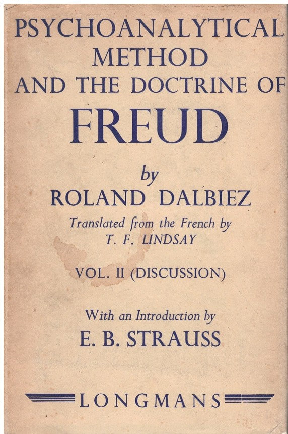 PSYCHOANALYTICAL METHOD AND THE DOCTRINE OF FREUD. VOLUME II