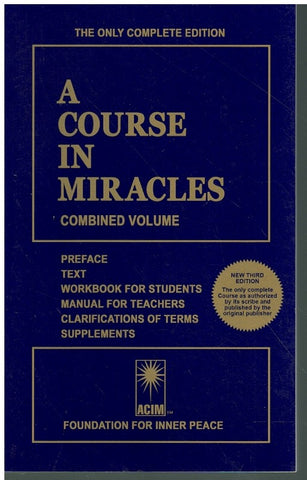 A COURSE IN MIRACLES