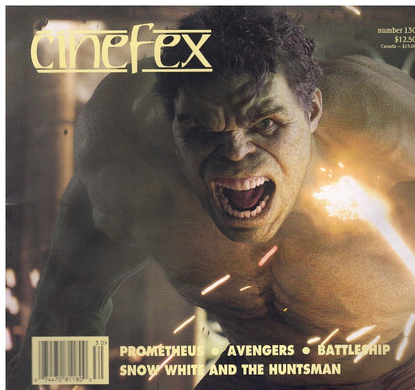 CINEFEX MAGAZINE #130, JULY 2012