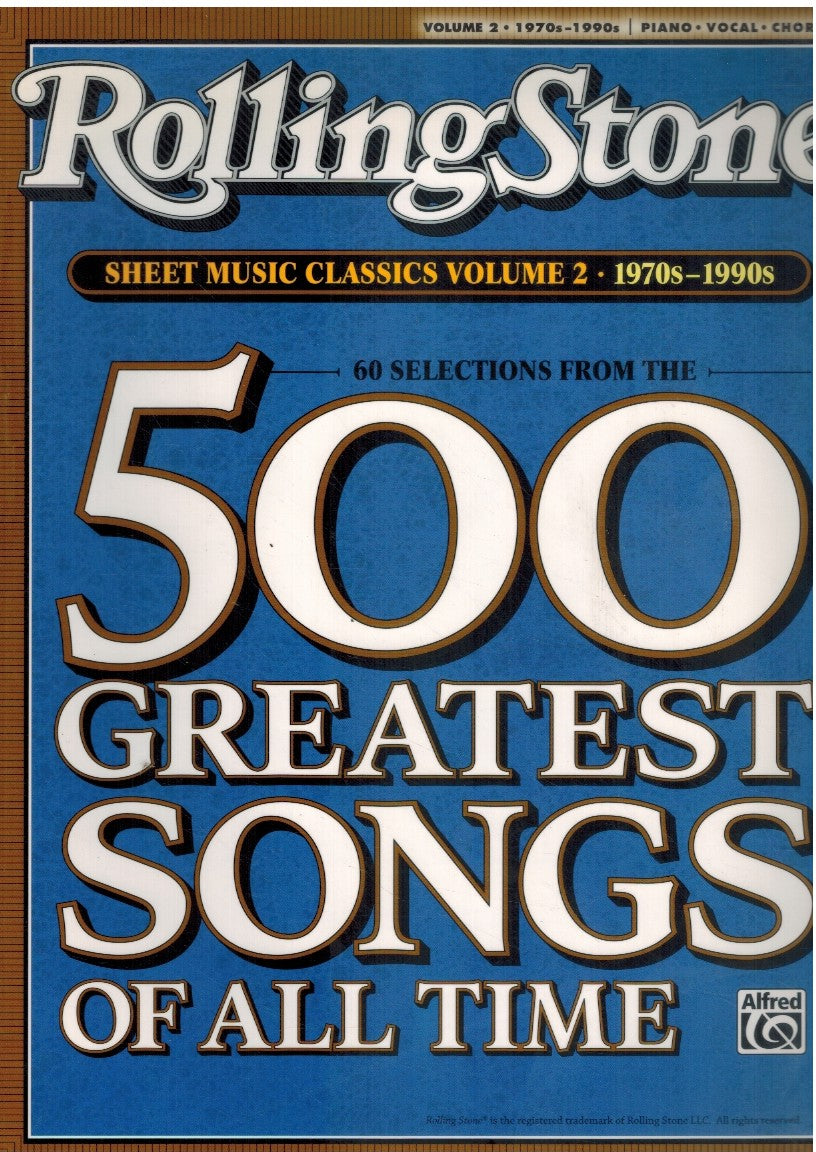 ROLLING STONE SHEET MUSIC CLASSICS, VOL 2