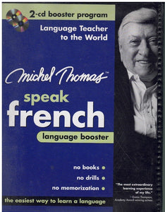 MICHEL THOMAS SPEAK FRENCH LANGUAGE BOOSTER