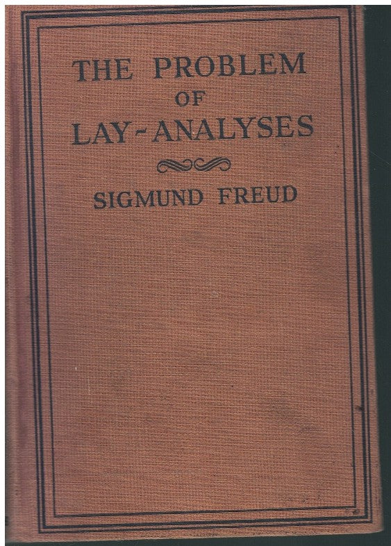 THE PROBLEM OF LAY ANALYSIS