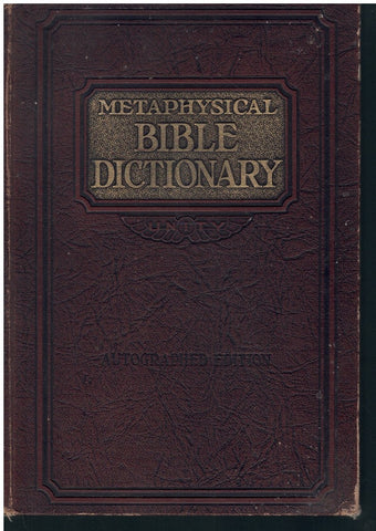 METAPHYSICAL BIBLE DICTIONARY