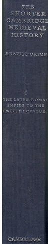 THE SHORTER CAMBRIDGE MEDIEVAL HISTORY. VOL 1