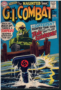 G. I. COMBAT, NO. 136, FEATURING THE HAUNTED TANK! 