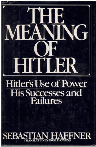 The Meaning of Hitler