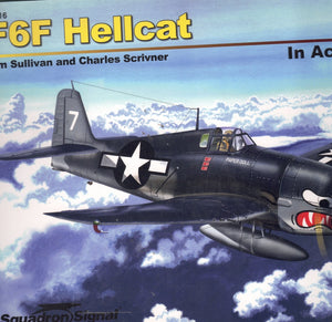 F6F HELLCAT IN ACTION SQUADRON SIGNAL BOOKS