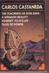 THE TEACHINGS OF DON JUAN, A YAQUI WAY OF KNOWLEDGE; A SEPARATE REALITY, FURTHER CONVERSATIONS WITH DON JUAN; JOURNEY TO IXTLAN, THE LESSONS OF DON JUAN; TALES OF POWER (4 VOLUME SET)